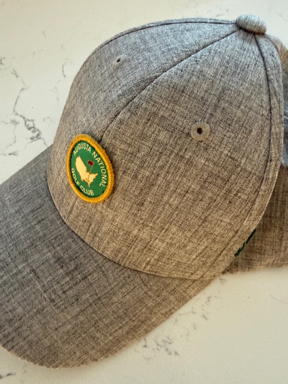 Masters GOLF Grey Augusta National HAT Cap Gray like new - Picture 6 of 6